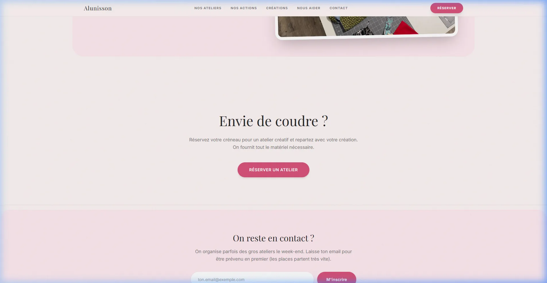Capture d'écran 4 du projet Alunisson