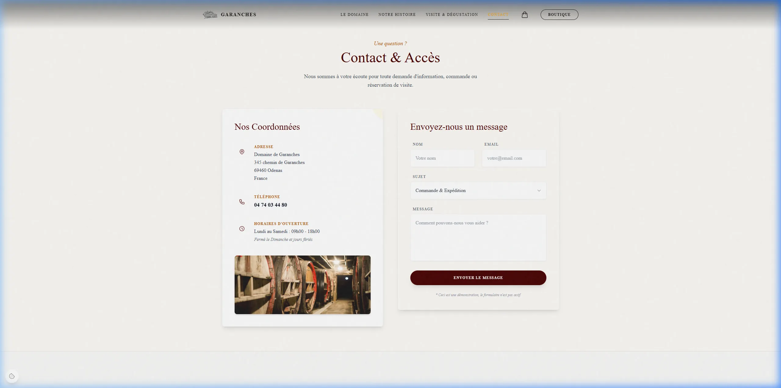 E-Commerce de Vins Premium screenshot 4
