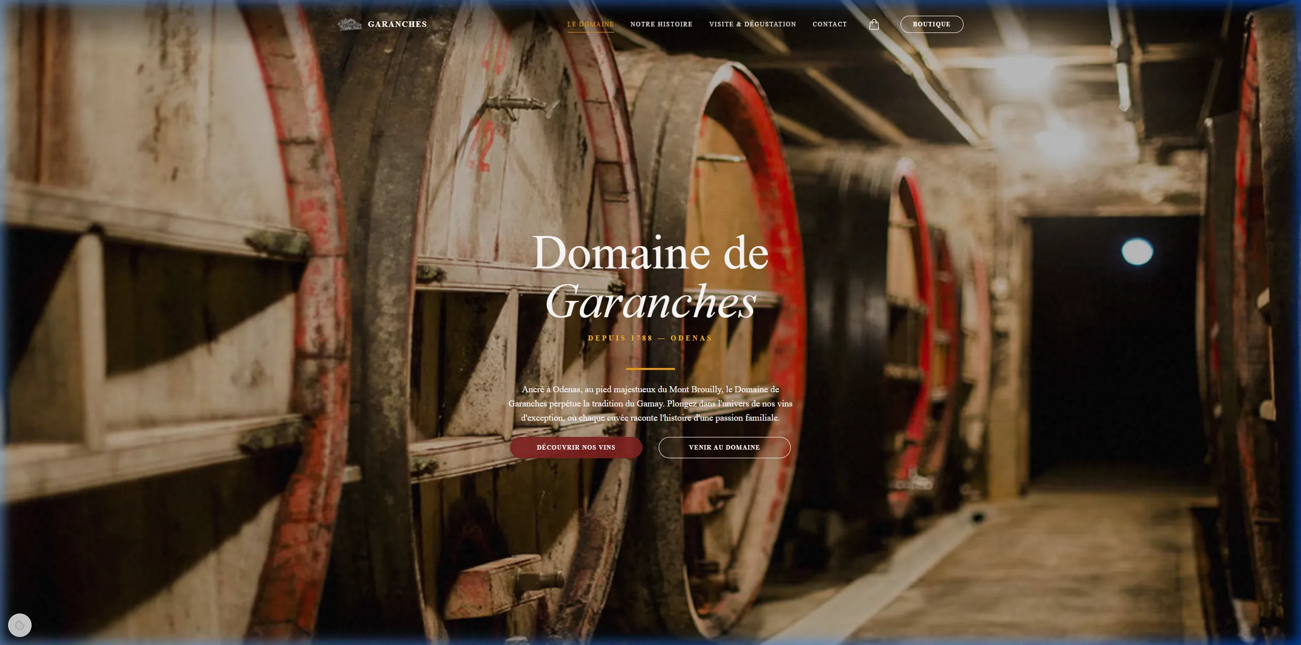 E-Commerce de Vins Premium screenshot 2